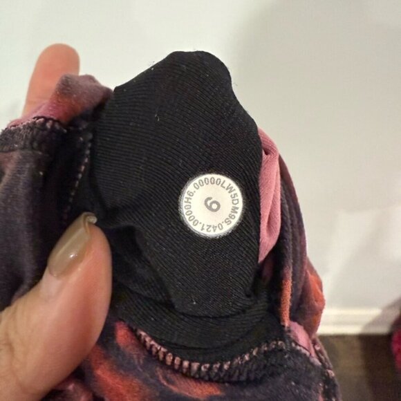 Lululemon Align High-Rise Pant Intensity Pink Blossom Multi size 6 - Picture 7 of 8